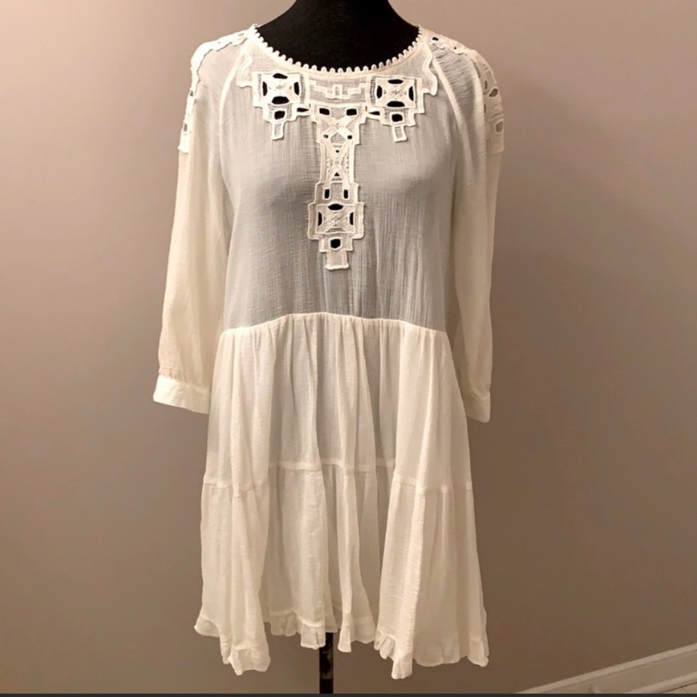 Free people tunic dress size M excellence condition.
